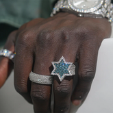 IGI Diamond 5 Row Paved Ring - 925 Silver - D Color - VVS1