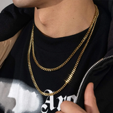 Micro Cuban Chain - Gold